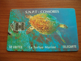 Comoros -  La Tortue Marine - C5B+6 Digits - Comores