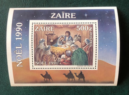 Congo DRC/Zaire 1990 - Christmas - Ongebruikt