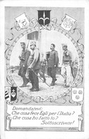 CPA GUERRE / ITALIE / DOMANDATEVI CHE COSA FECE EGLI PER L'ITALIA - Guerra 1914-18