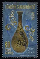 Türkiye 2008 Mi 3699 Bottle With Double Prayer Saying In Bird Form | Traditional Turkish Art, Glass And Earthenware - Gebraucht