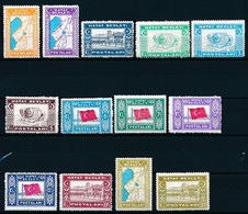 Turkey/Hatay 1939 National Symbols Stamps 13v MNH - Ongebruikt