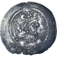 Monnaie, Royaume Sassanide, Yazdgard I, Drachme, Ca. 438-457, Ravy, TTB+, Argent - Orientale