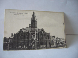 PRIMITIVE METHODIST CHURCH CLACTON ON SEA ROYAUME UNI ANGLETERRE ESSEX CPA POST CARD - Clacton On Sea