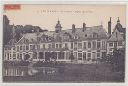 LES CLAYES  Le Château   Façade Sur Le Parc - Les Clayes Sous Bois