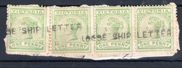 VICTORIA, Michel No.: 101 (4) CUT OUT - Zululand (1888-1902)