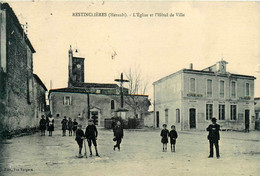 Restinclières * Place De L'église Et L'hôtel De Ville * Mairie - Andere & Zonder Classificatie