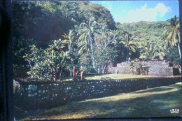 ► Le Site Archéologique Du Marae Arahurahu  (Tahiti) -   POLYNESIE   FRANÇAISE - Polynésie Française