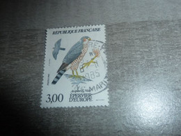 Epervier D'Europe (Accipiter N. Nisus) - 3f. - Yt 2339 - Multicolore - Oblitéré - Année 1984 - - Aigles & Rapaces Diurnes