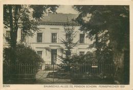 ALLEMAGNE  BONN  Pension SCHORN  Baumschul Allée 23 - Bonn