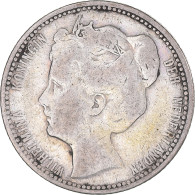 Monnaie, Pays-Bas, Wilhelmina I, 25 Cents, 1904, Utrecht, TB, Argent, KM:120.2 - 25 Centavos