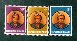 Congo DRC/Zaire 1982 - President Mobutu - Unused Stamps