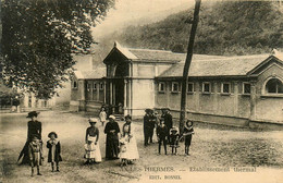 Ax Les Thermes * Place Et établissement Thermal * Villageois - Ax Les Thermes