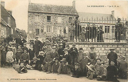 61 JUVIGNY SOUS ANDAINE - L'ECOLE COMMUNALE - Juvigny Sous Andaine