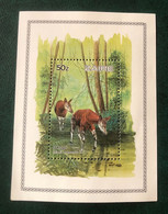 Congo DRC/Zaire 1984 - Wildlife Protection - OKAPi - Ungebraucht