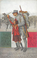 CPA GUERRE / ITALIE / ILLUSTRATEUR SIGNE LIONNE DATE DENARO PER LA VITTORIA - War 1914-18