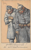 CPA GUERRE / ITALIE / ILLUSTRATEUR SIGNE ENRICO SACHETTI PRESTITO NAZIONALE - Weltkrieg 1914-18