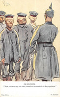 CPA GUERRE / ITALIE / ILLUSTRATEUR SIGNE ENRICO SACHETTI IN BELGIUM - War 1914-18