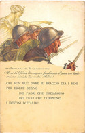 CPA GUERRE / ITALIE / ILLUSTRATEUR SIGNE ALDO MAZZA PRESTITO NAZIONALE - Guerre 1914-18