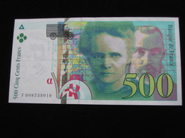 500 Francs  - Pierre Et Marie CURIE 1994   **** EN ACHAT IMMEDIAT **** - 500 F 1994-2000 ''Pierre Et Marie Curie''