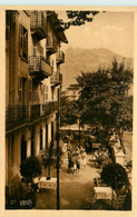 St Gervais Les Bains * Terrasse Sur La Façade Du GRAND HÔTEL - Saint-Gervais-les-Bains