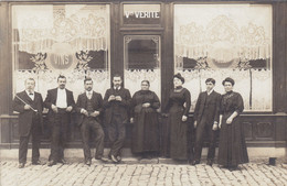 75 - PARIS  : Devanture Du Café Vve VERITE - Superbe Carte Photo - COMMERCE- METIER - Ohne Zuordnung