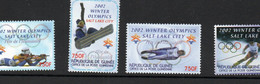 OLYMPICS -  GUINEE REP - 2002- SALT LAKE CITY OLYMPICS SET OF 4  MINT NEVER HINGED - Winter 2002: Salt Lake City