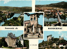 Retournac * Souvenir Du Village * Cp 5 Vues - Retournac