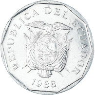 Monnaie, Équateur, 10 Sucres, Diez, 1988 - Equateur