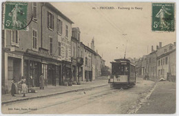 Cpa Frouard - Faubourg De Nancy - Tramway   ( S. 11727 ) - Frouard