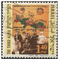 ISRAEL - 3 éme Immigration : (1919-1923) Carte, Travailleurs - Oblitérés (sans Tabs)