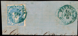 Vizcaya - Edi O 107 - Fragmento Mat Fech. Tp.I "Durango" Azul - Used Stamps