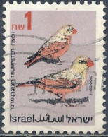 ISRAEL - Pinson Trompette (Rhodopechys Githaginea) - Used Stamps (without Tabs)