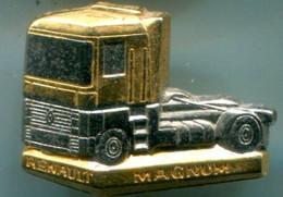 PIN'S  - CAMION - RENAULT MAGNUM - SIGNE ARTHUS BERTRAND - Transports