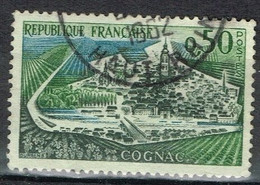 FR VAR 54 - FRANCE N° 1314d Obl. Variété Péniche Effacée - Gebraucht