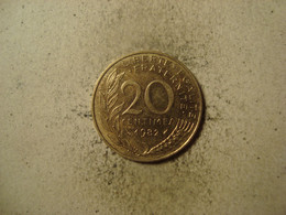 MONNAIE FRANCE 20 CENTIMES 1982 MARIANNE - 20 Centimes