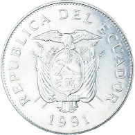 Monnaie, Équateur, 50 Sucres, 1991 - Equateur