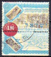 ISRAEL - 100 Ans Du Jewish Colonial Trust - Gebraucht (mit Tabs)