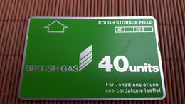 Phonecard  British Gas 968 B Card Used - Piattaforme Petrolifere