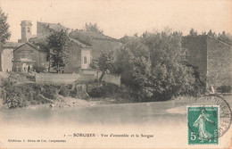 84 Sorgues Vue D' Ensemble Et La Sorgue CPA - Sorgues