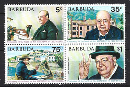 BARBUDA. Timbres Issus Du BF 12 De 1974. Churchill. - Sir Winston Churchill