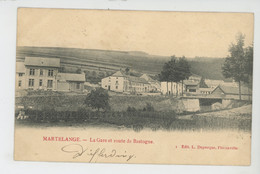 BELGIQUE - MARTELANGE - La Gare Et Route De Bastogne - Martelange