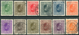 YUGOSLAVIA 1926-27 Portrait Definitive Set Used.  Michel 188-99 - Used Stamps