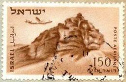 ISRAEL -  Rocher Du Lion Dans La Neguev - Poste Aérienne