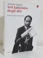 I109779 V Antonio Ingroia - Nel Labirinto Degli Dei - 2010 AUTOGRAFATO - Société, Politique, économie