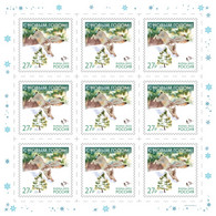 Russia 2022 Happy New Year! Christmas Bunny Sheetlet Mint - Unused Stamps