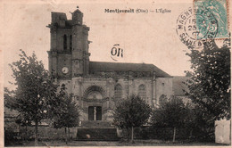 CPA - MONTJAVOULT - L'église - Edition Bourgeix - Montjavoult