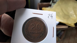 MOZAMBIQUE 20 CENTAVOS 1941 KM# 71 (G#40-24) - Mozambico