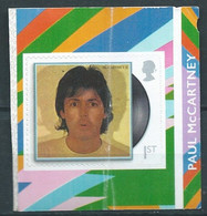 GROSSBRITANNIEN GRANDE BRETAGNE GB 2021 FOM BKLT MUSIC GIANTS V PAUL MCCARTNEY II  S/A 1ST USED SG 4527 MI 4780 YT 5194 - Used Stamps