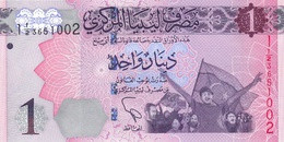 Libya 1 Dinar ND (2013), UNC, P-76a, LY 543a - Libye