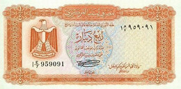 Libya 1/4 Dinar ND (1972), UNC, P-33b, LY 501b - Libyen